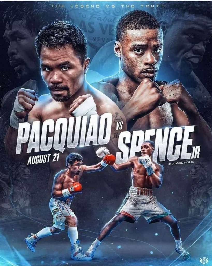 Pacquiao vs Spence Jr - August 21 2021