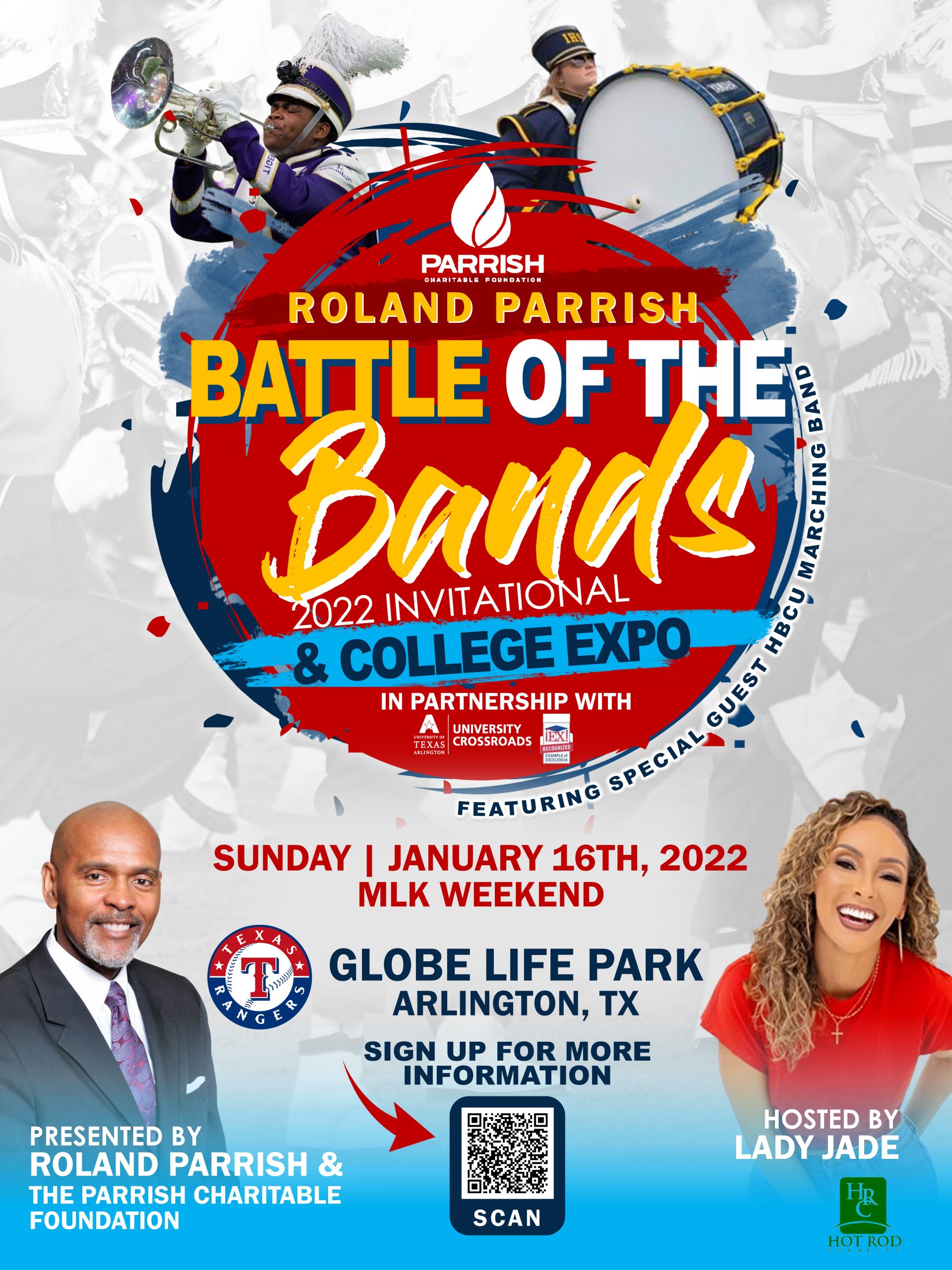 Roland Parrish Battle of the Bands 2022 Invitational & College Expo