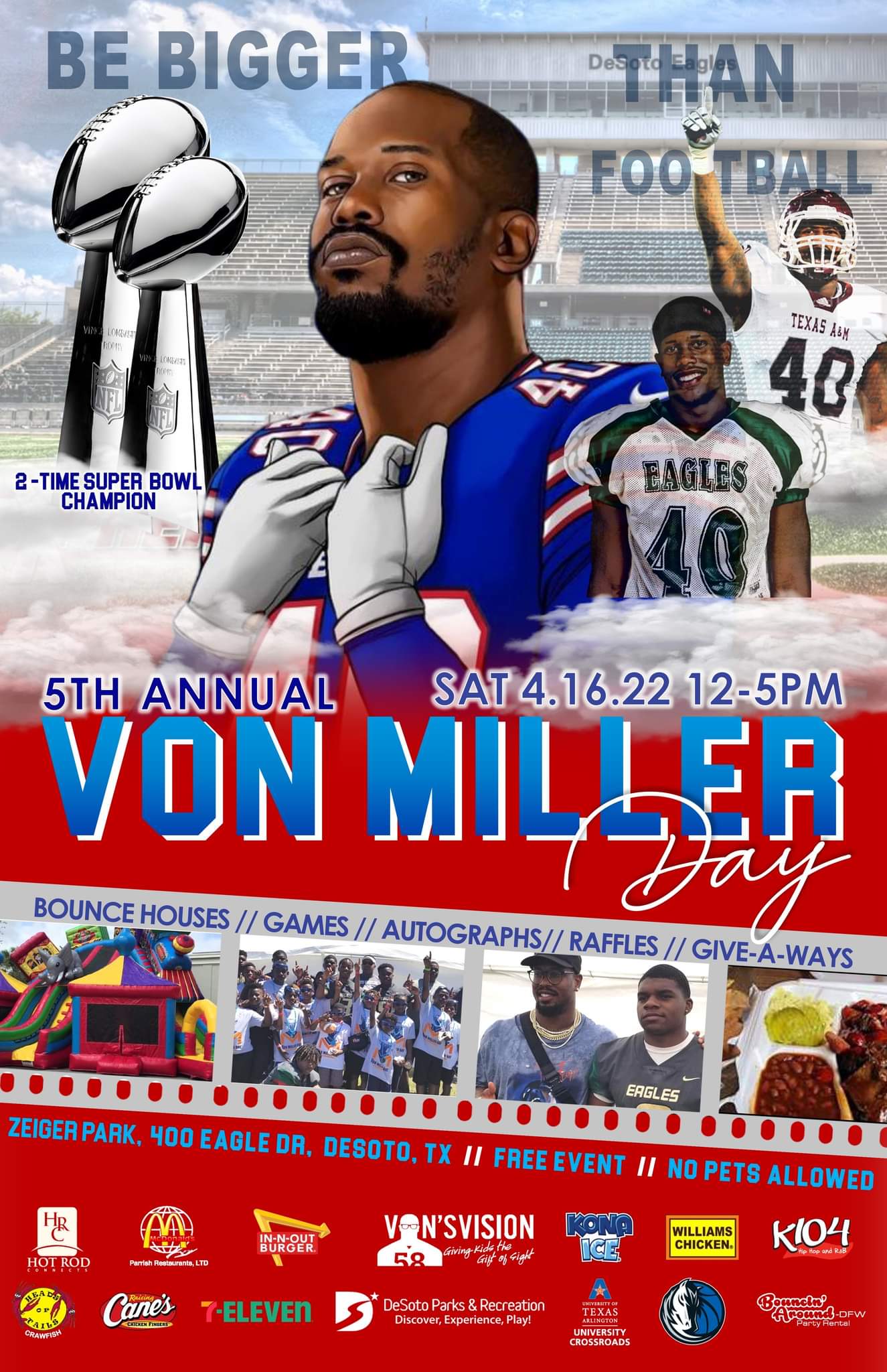 5th Annual Von Miller Day Hot Rod Connects